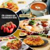 DELICRET - SOLANIA - San Marzano Tomaten DOP 12x 400g Dose mit Rezeptguide|ganze geschälte Pizzatomaten | Dosentomaten - Image 3